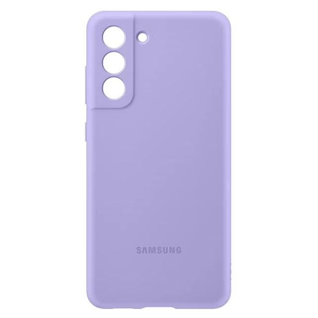 Чехол Samsung Silicone Cover для Samsung Galaxy S21 FE Lavender (EF-PG990TVEGWW)