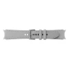 Ремінець Samsung Hybrid Leather Strap (M/L) для Samsung Galaxy Watch 4 | 4 Classic | 5 | 5 Pro Silver (ET-SHR89LSEGEU)