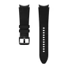 Ремешок Samsung Hybrid Leather Strap (M/L) для Samsung Galaxy Watch 4 | 4 Classic | 5 | 5 Pro Black (ET-SHR89LBEGEU)