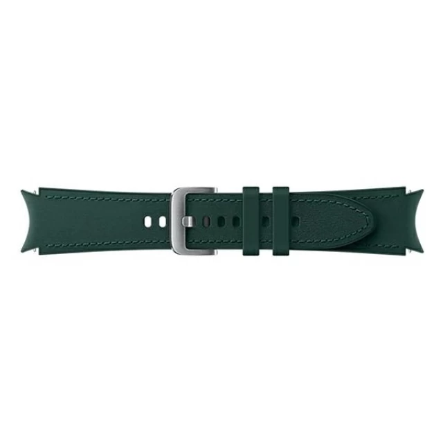 Ремешок Samsung Hybrid Leather Strap (S/M) для Samsung Galaxy Watch 4 | 4 Classic | 5 | 5 Pro Green (ET-SHR88SGEGEU)