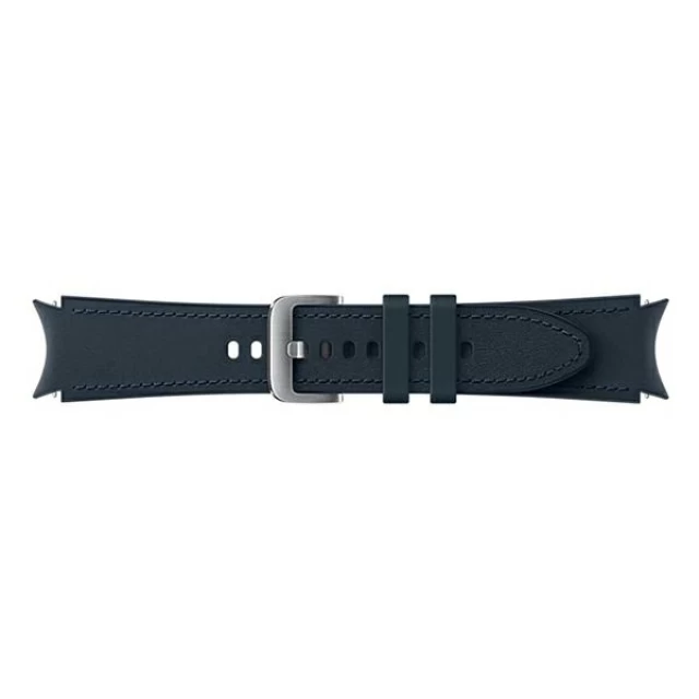 Ремешок Samsung Hybrid Leather Strap (S/M) для Samsung Galaxy Watch 4 | 4 Classic | 5 | 5 Pro Navy (ET-SHR88SNEGEU)
