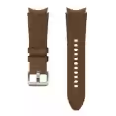 Ремінець Samsung Hybrid Leather Strap (S/M) для Samsung Galaxy Watch 4 | 4 Classic | 5 | 5 Pro Brown (ET-SHR88SAEGEU)