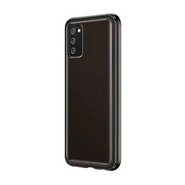 Чохол Samsung Soft Clear Cover для Samsung Galaxy A03s (A038) Black (EF-QA038TBEGEU)