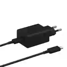 Мережевий зарядний пристрій Samsung Travel 45W USB-C with USB-C to USB-C Cable 1.8m Black (EP-T4510XBEGEU)