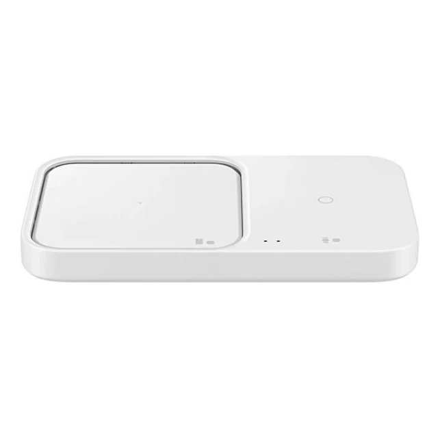 Бездротовий зарядний пристрій Samsung Duo FC 2-in-1 15W White (EP-P5400TWEGEU)