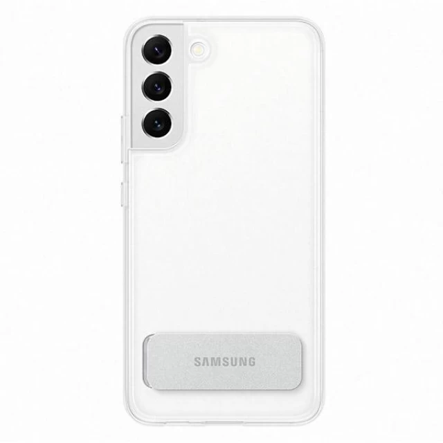 Чохол Samsung Clear Standing Cover для Samsung Galaxy S22 Plus Transparent (EF-JS906CTEGWW)