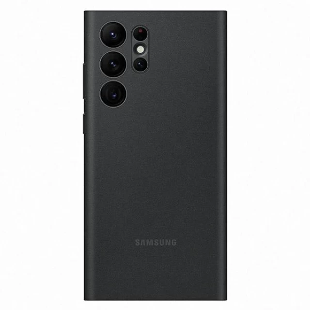 Чохол Samsung LED View Cover для Samsung Galaxy S22 Ultra Black (EF-NS908PBEGEE)