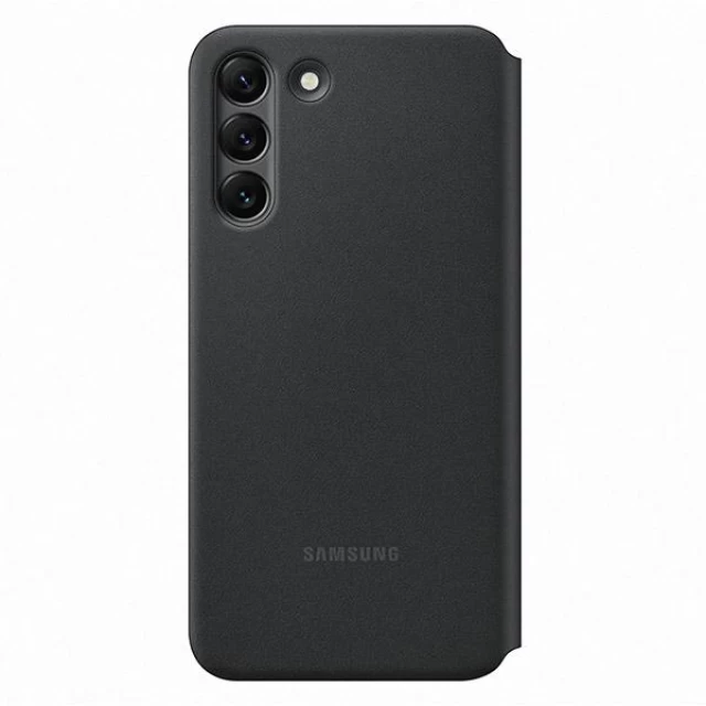 Чохол-книжка Samsung Clear View Cover для Samsung Galaxy S22 Plus Black (EF-NS906PBEGEE)