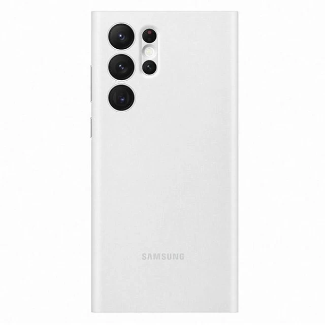 Чехол Samsung Clear View Cover для Samsung Galaxy S22 Ultra White (EF-ZS908CWEGEE)