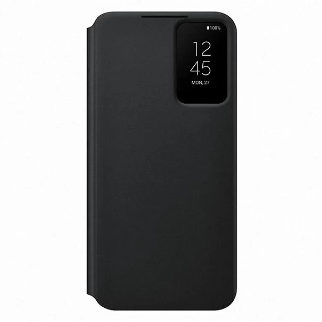 Чехол-книжка Samsung Clear View Cover для Samsung Galaxy S22 Plus Black (EF-ZS906CBEGEE)