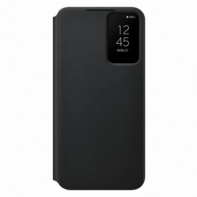 Чехол Samsung Clear View Cover для Samsung Galaxy S22 Black (EF-ZS901CBEGEE)