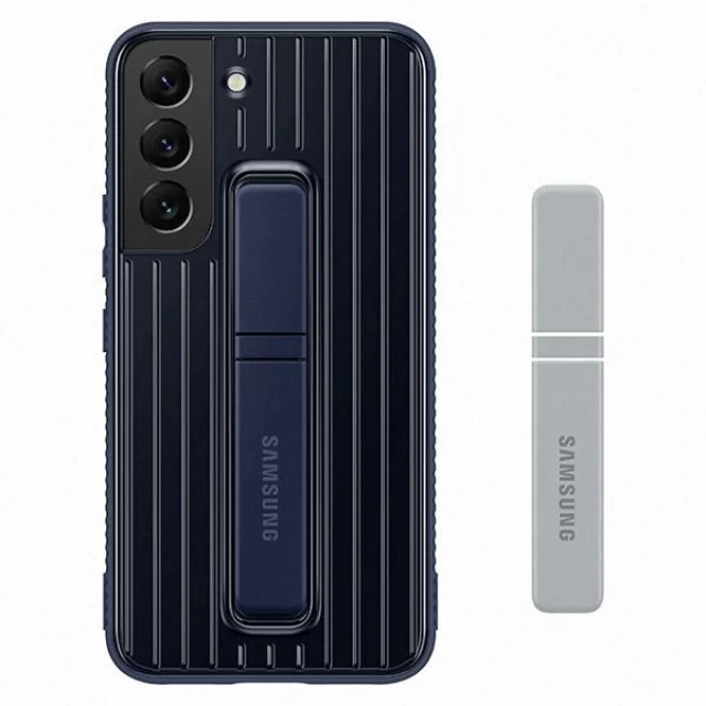 Чехол Samsung Protective Standing Cover для Samsung Galaxy S22 Navy (EF-RS901CNEGWW)