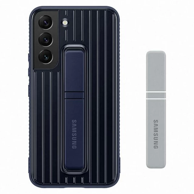 Чохол Samsung Protective Standing Cover для Samsung Galaxy S22 Navy (EF-RS901CNEGWW)