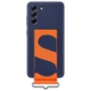 Чохол Samsung Silicone Cover with Strap для Samsung Galaxy S21 FE Navy (EF-GG990TNEGWW)