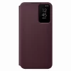 Чехол-книжка Samsung Clear View Cover для Samsung Galaxy S22 (S901) Burgundy (EF-ZS901CEEGEE)