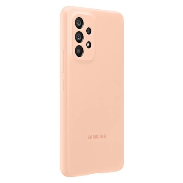 Чохол Samsung Silicone Cover для Samsung Galaxy A53 5G (A536) Awesome Peach (EF-PA536TPEGWW)