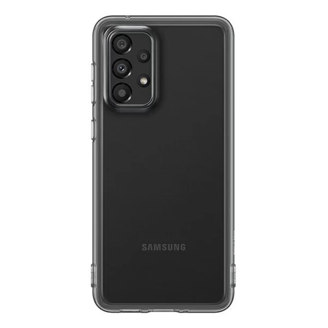 Чохол Samsung Soft Clear Cover для Samsung Galaxy A33 Black (EF-QA336TBEGWW)