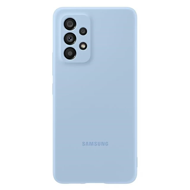 Чехол Samsung Silicone Cover для Samsung Galaxy A53 5G Artic Blue (EF-PA536TLEGWW)