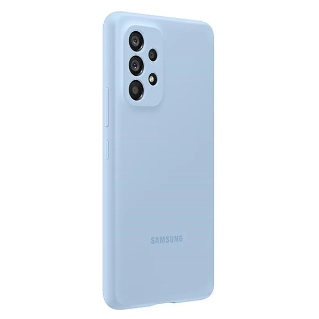 Чохол Samsung Silicone Cover для Samsung Galaxy A53 5G Artic Blue (EF-PA536TLEGWW)