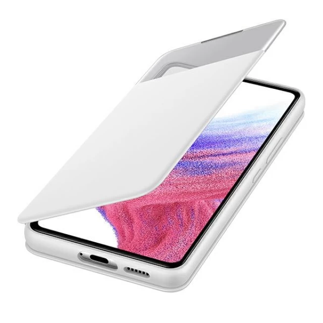 Чохол Samsung S View Wallet Cover для Samsung Galaxy A53 5G White (EF-EA536PWEGEE)