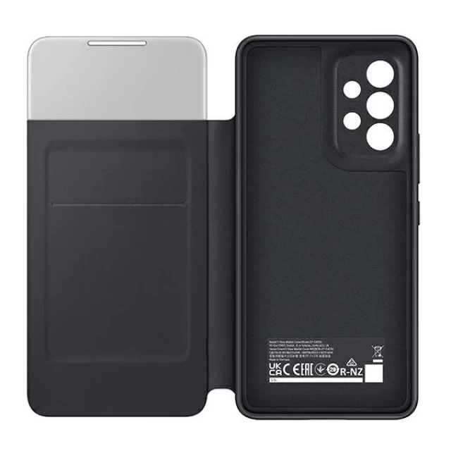 Чохол Samsung S View Wallet Cover для Samsung Galaxy A53 5G Black (EF-EA536PBEGEE)