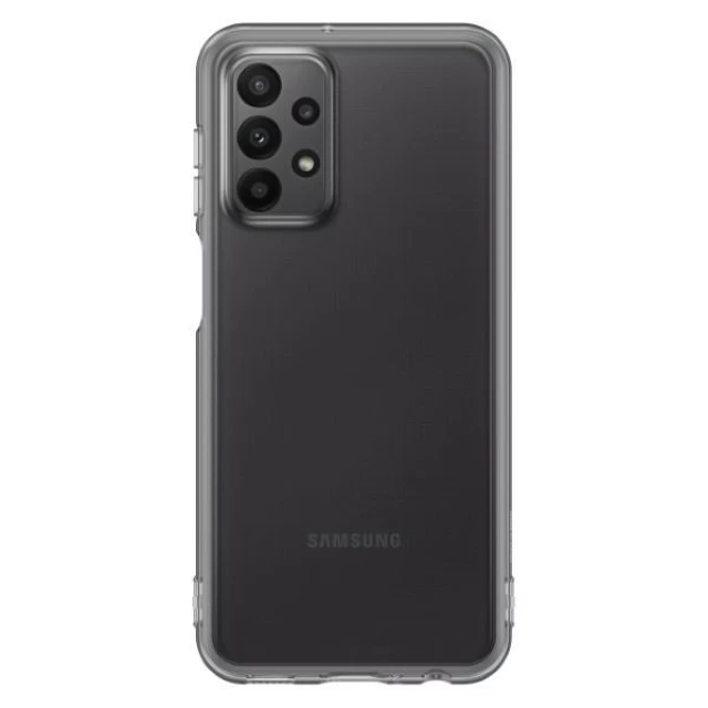 Чехол Samsung Soft Clear Cover для Samsung Galaxy A23 Black (EF-QA235TBEGWW)