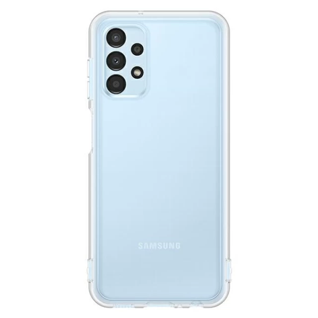 Чехол Samsung Soft Clear Cover для Samsung Galaxy A13 4G Transparent (EF-QA135TTEGWW)