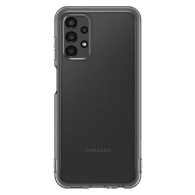 Чохол Samsung Soft Clear Cover для Samsung Galaxy A13 4G Black (EF-QA135TBEGWW)