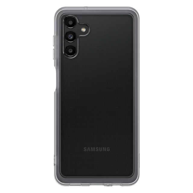 Чохол Samsung Soft Clear Cover для Samsung Galaxy A13 5G Black (EF-QA136TBEGWW)
