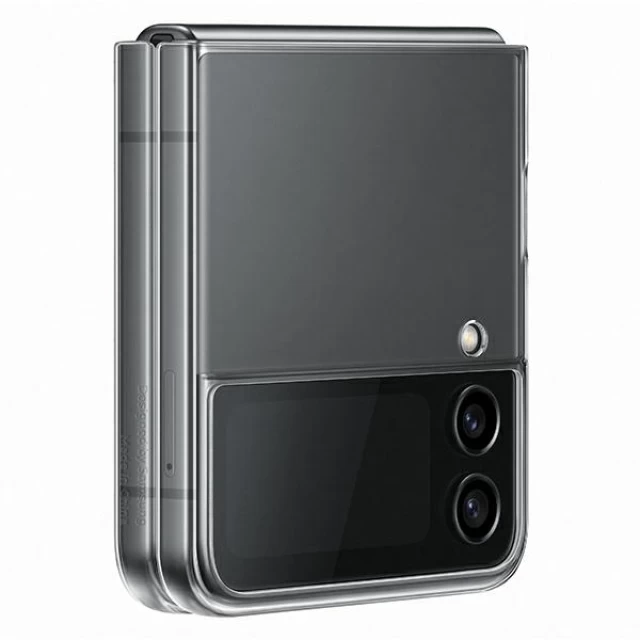 Чохол Samsung Clear Slim Cover для Samsung Galaxy Flip4 (F721) Transparent (EF-QF721CTEGWW)