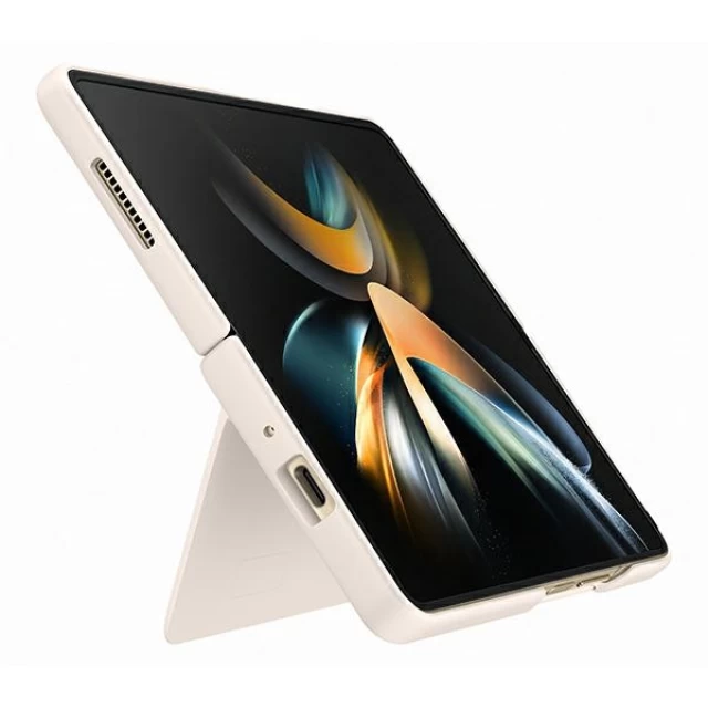 Чехол Samsung Slim Standing Cover для Samsung Galaxy Fold4 (F936) Sand (EF-MF936CUEGWW)