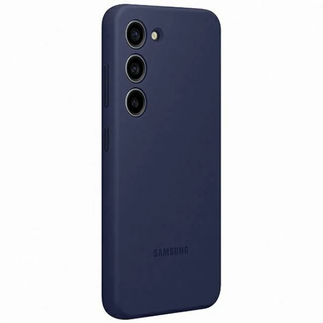 Чехол Samsung Silicone Cover для Samsung Galaxy S23 (S911) Navy (EF-PS911TNEGWW)