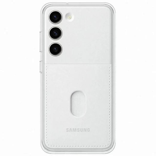 Чехол Samsung Frame Cover для Samsung Galaxy S23 (S911) White (EF-MS911CWEGWW)