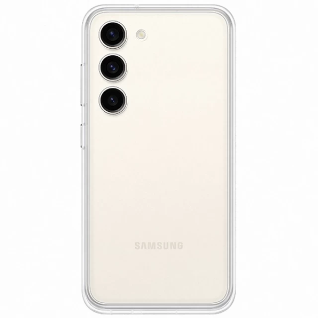 Чохол Samsung Frame Cover для Samsung Galaxy S23 (S911) White (EF-MS911CWEGWW)