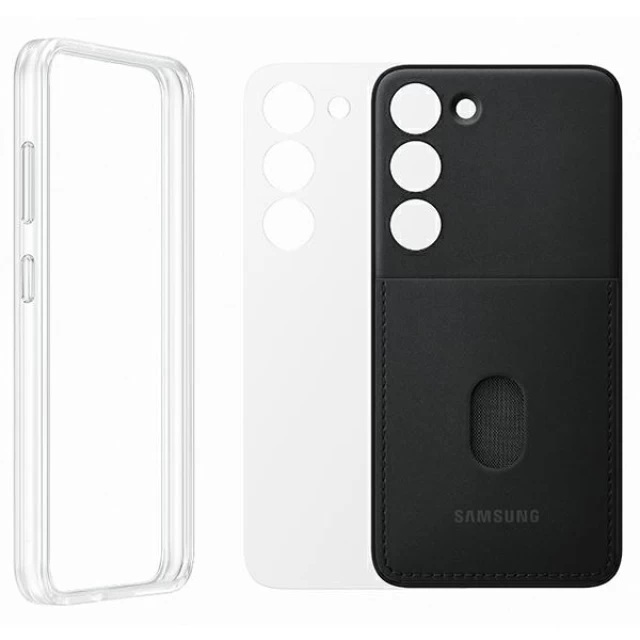 Чехол Samsung Frame Cover для Samsung Galaxy S23 (S911) Black (EF-MS911CBEGWW)