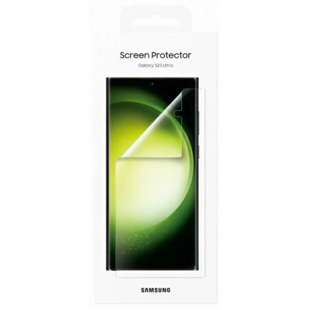 Захисна плівка Samsung Screen Protector для Samsung Galaxy S23 Ultra (S918) Transparent (EF-US918CTEGWW)