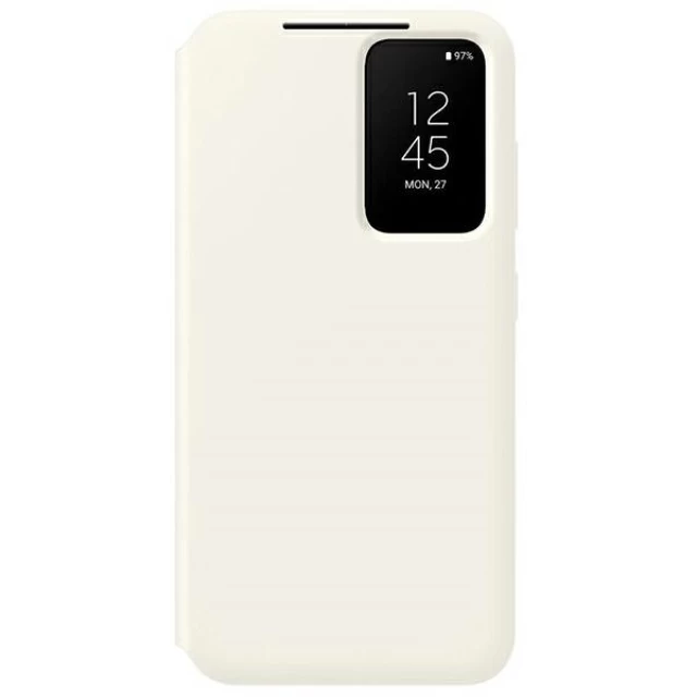 Чехол-книжка Samsung Smart View Wallet Case для Samsung Galaxy S23 (S911) Cream (EF-ZS911CUEGWW)