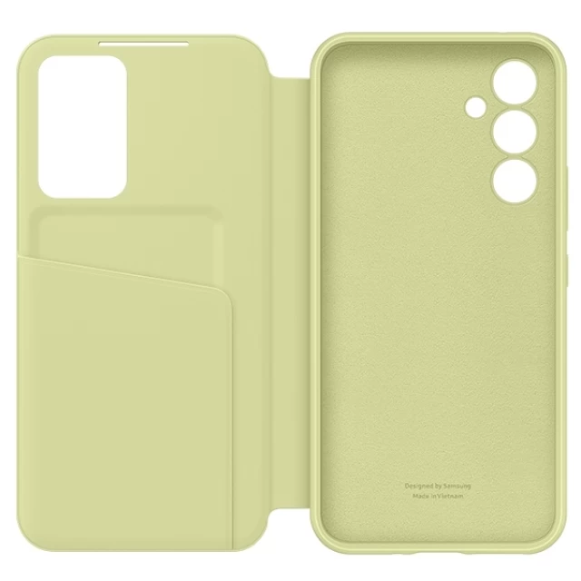 Чехол-книжка Samsung Smart View Wallet Case для Samsung Galaxy A34 5G (A346) Lime (EF-ZA346CGEGWW)