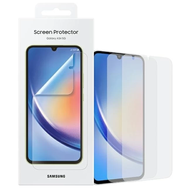 Захисна плівка Samsung Screen Protector для Samsung Galaxy A34 5G (A346) Transparent (EF-UA346CTEGWW)