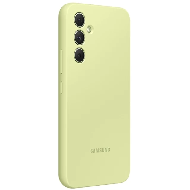 Чехол Samsung Silicone Cover для Samsung Galaxy A54 5G (A546) Lime (EF-PA546TGEGWW)