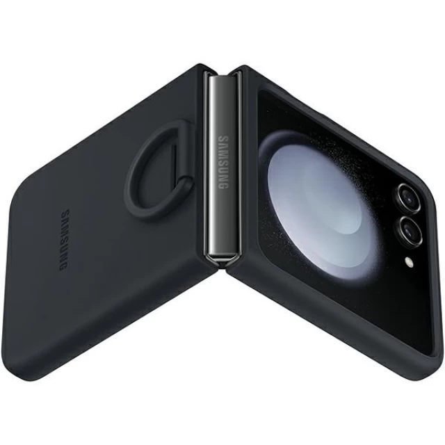 Чехол Samsung Silicone Case with Ring для Samsung Galaxy Flip5 (F731) Indigo (EF-PF731TNEGWW)