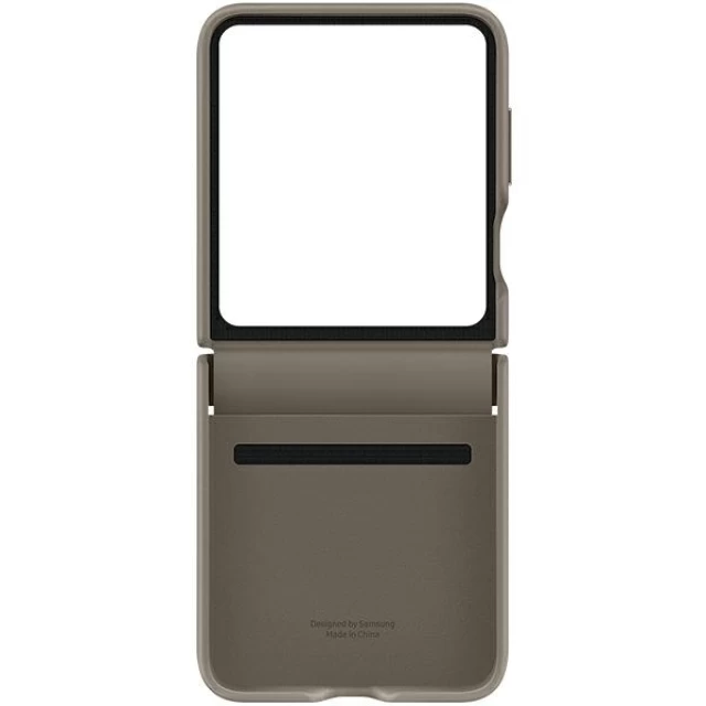 Чехол Samsung Flap Eco-Leather Case для Samsung Galaxy Flip5 (F731) Etoupe (EF-VF731PAEGWW)