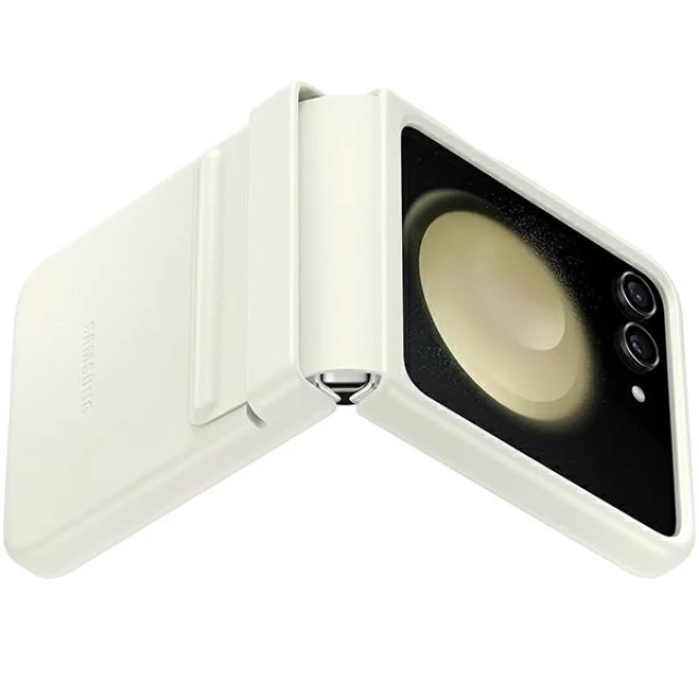 Чохол Samsung Flap Eco-Leather Case для Samsung Galaxy Flip5 (F731) Cream (EF-VF731PUEGWW)
