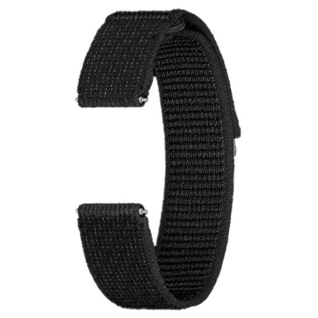 Ремінець Samsung Fabric Band для Samsung Galaxy Watch 6 | 6 Classic | 5 | 5 Pro | 4 | 4 Classic 20 mm (M/L) Black (ET-SVR94LBEGEU)