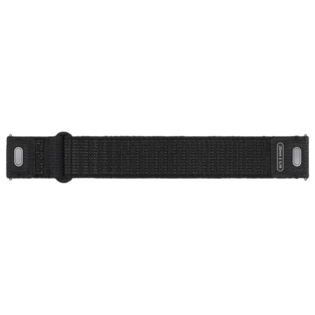 Ремінець Samsung Fabric Band для Samsung Galaxy Watch 6 | 6 Classic | 5 | 5 Pro | 4 | 4 Classic 20 mm (S/M) Black (ET-SVR93SBEGEU)