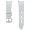 Ремінець Samsung Hybrid Eco-Leather Band (S/M) для Samsung Galaxy Watch 4 | 4 Classic | 5 | 5 Pro | 6 | 6 Classic Silver (ET-SHR95SSEGEU)