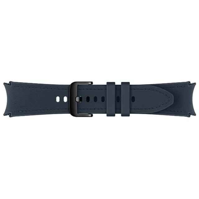 Ремінець Samsung Hybrid Eco-Leather Band (S/M) для Samsung Galaxy Watch 4 | 4 Classic | 5 | 5 Pro | 6 | 6 Classic Indigo (ET-SHR95SNEGEU)