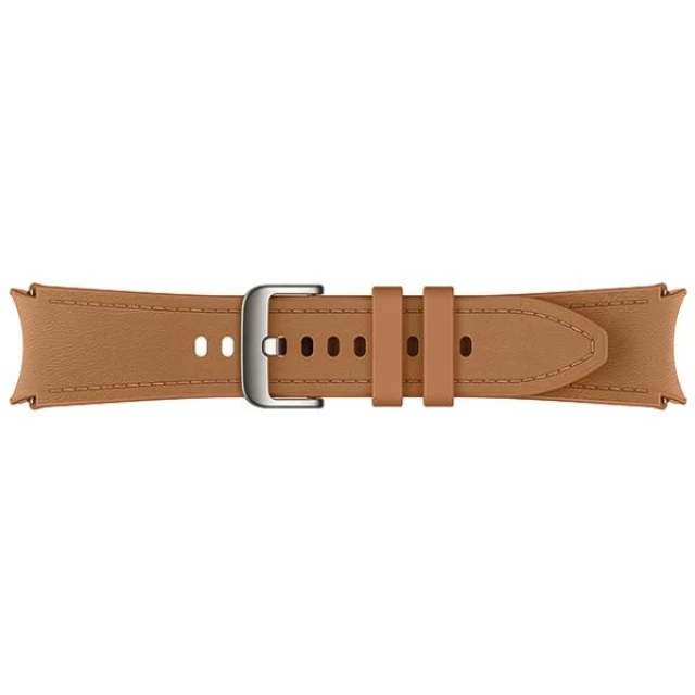 Ремешок Samsung Hybrid Eco-Leather Band (S/M) для Samsung Galaxy Watch 4 | 4 Classic | 5 | 5 Pro | 6 | 6 Classic Camel (ET-SHR95SDEGEU)