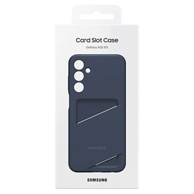 Чохол Samsung Card Slot Case для Samsung Galaxy A25 (A256)
 Blue Black (EF-OA256TBEGWW)