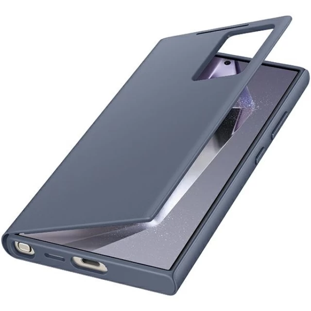 Чохол-книжка Samsung Smart View Wallet Case для Samsung Galaxy S24 Ultra (S928) Violet (EF-ZS928CVEGWW)